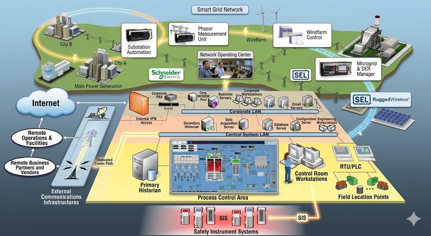 Schneider EcoStruxure SCADA Platform