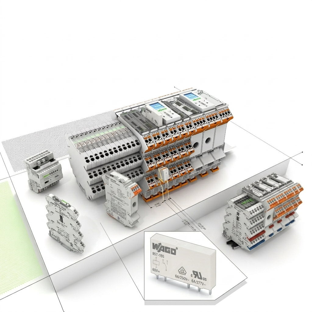 WAGO Signal Conditioners and Relay Modules